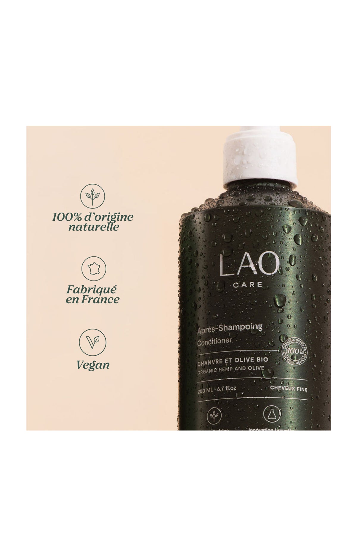 Après-shampoing démêlant - 200 ml