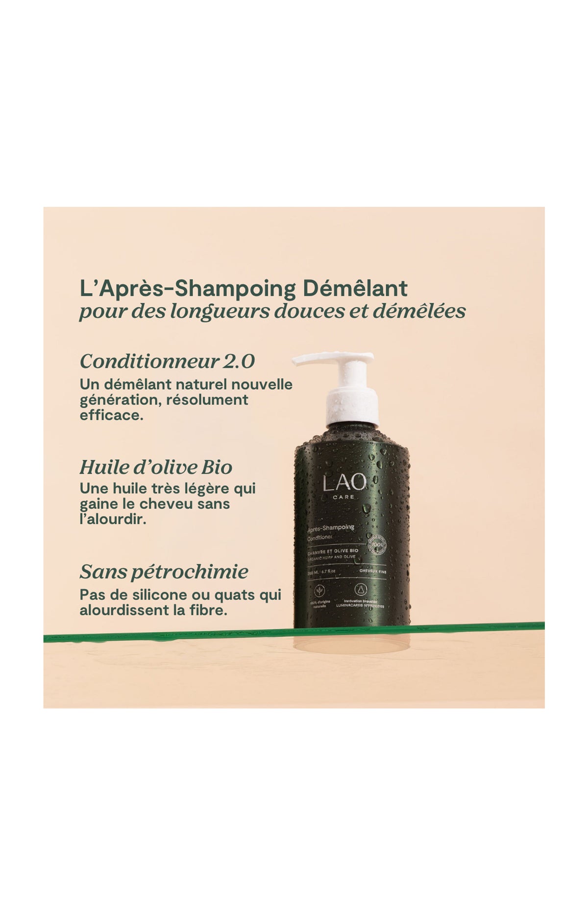 Après-shampoing démêlant - 200 ml