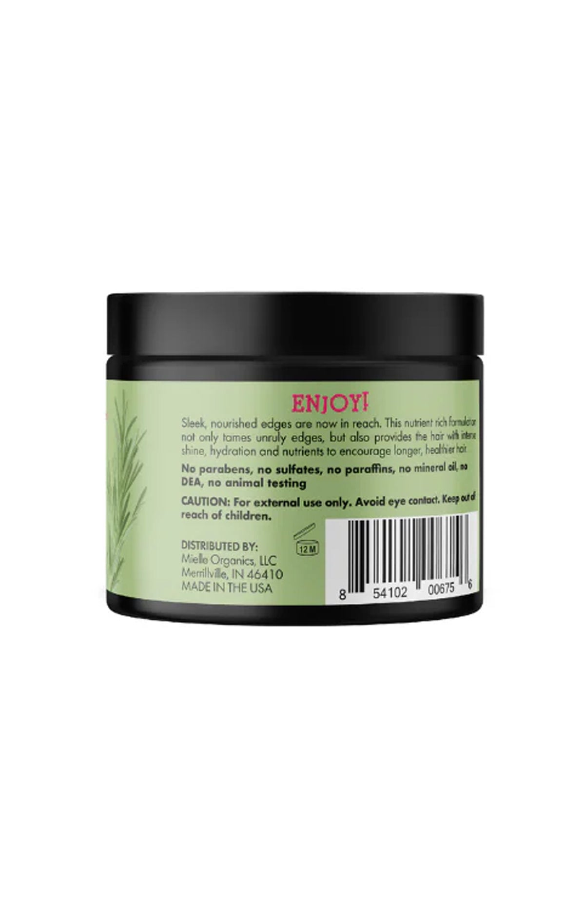 Gel coiffant baby hair - Menthe & Romarin