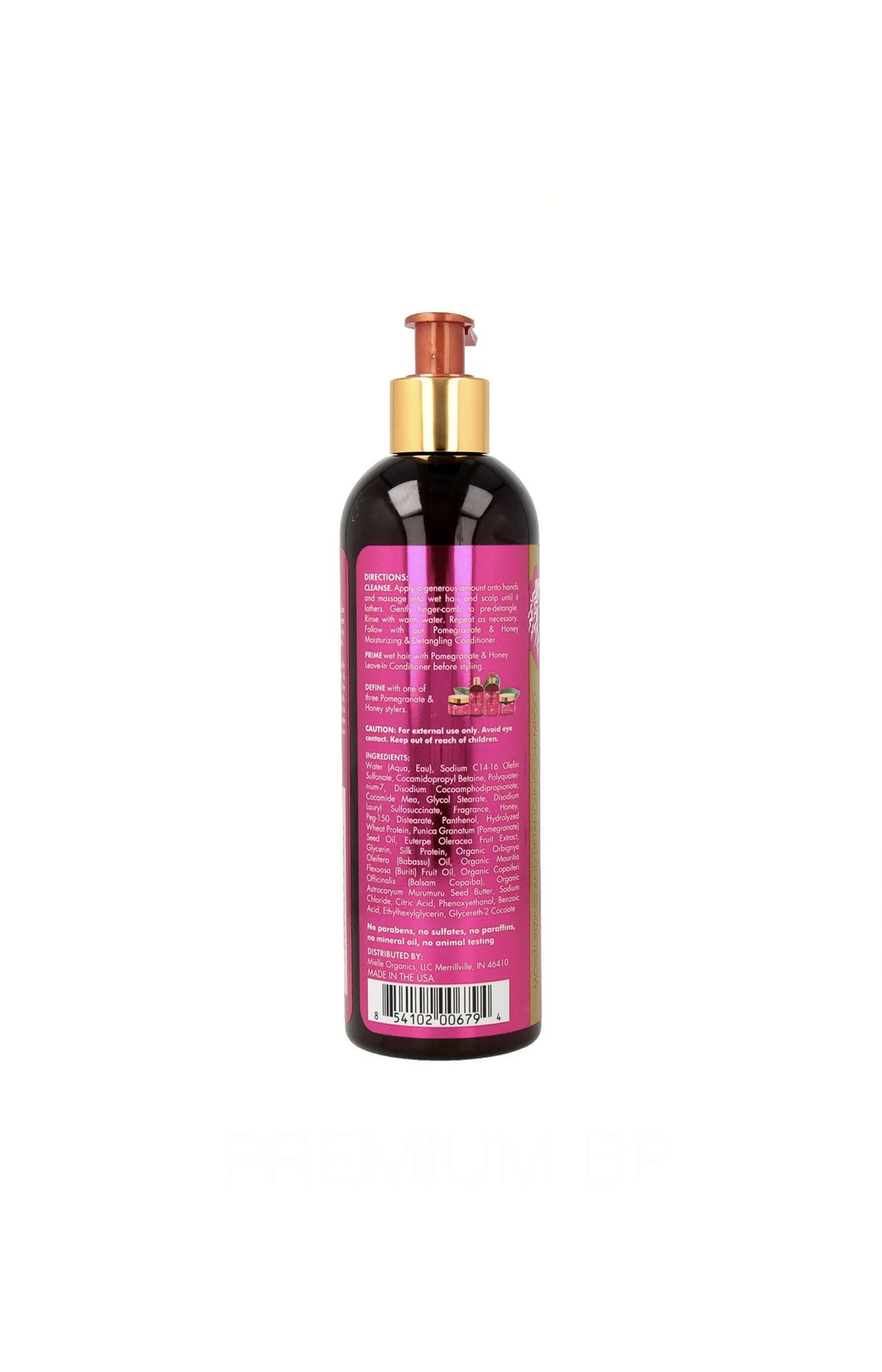 Shampoing hydratant démêlant - Grenade & Miel