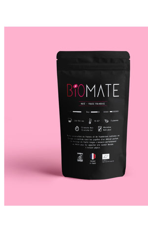 Maté fraise framboise bio - 50 g