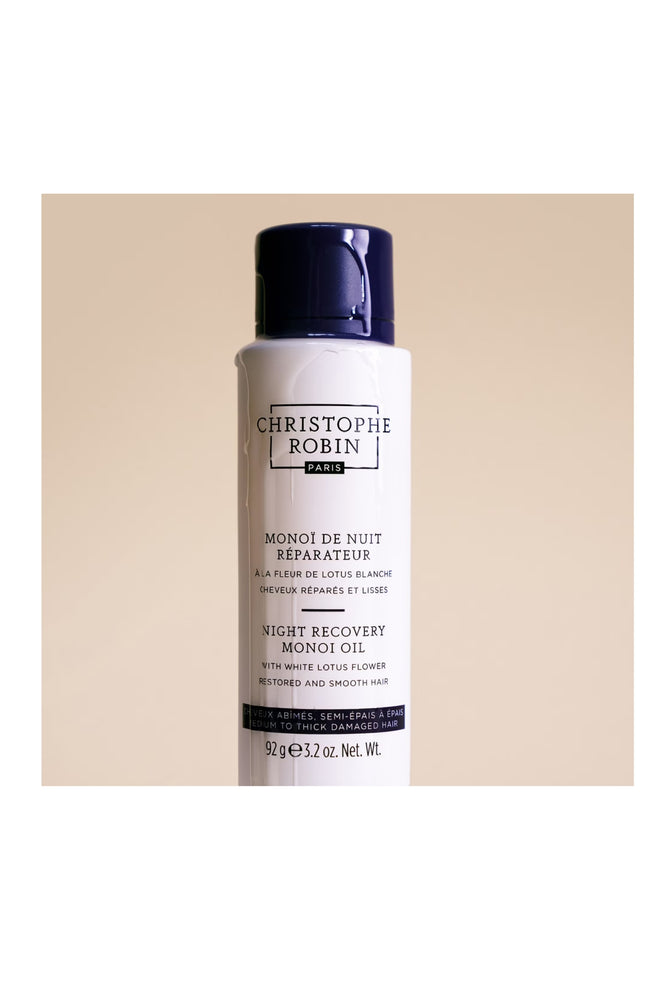 Monoï de nuit réparateur - Fleur de lotus blanche - 92 g