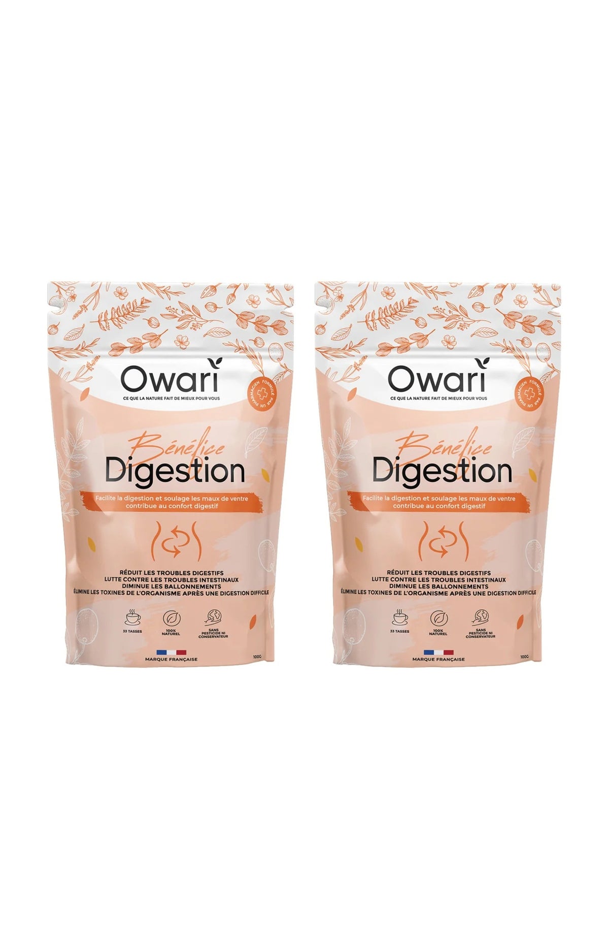 Infusion naturelle - Digestion - 1 mois