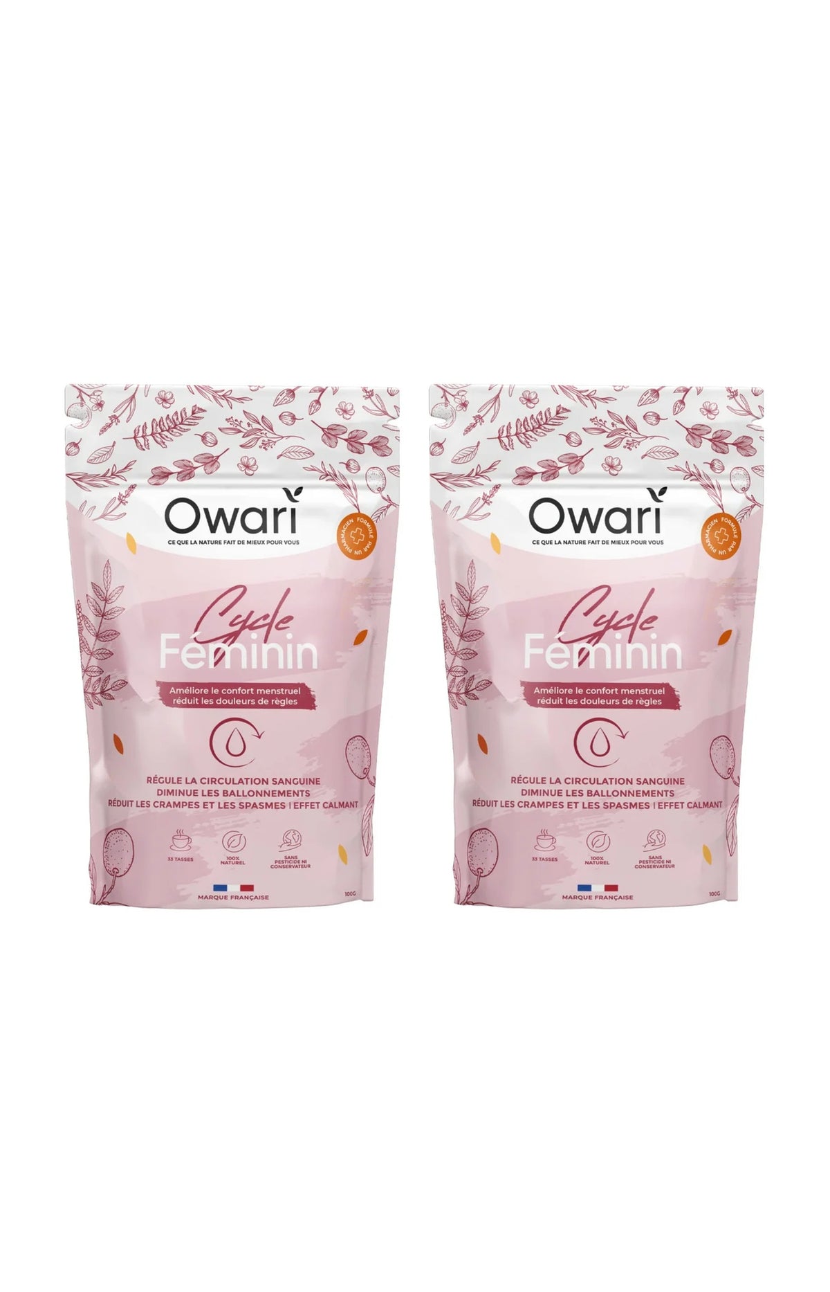 Infusion naturelle - Cycle féminin - 1 mois