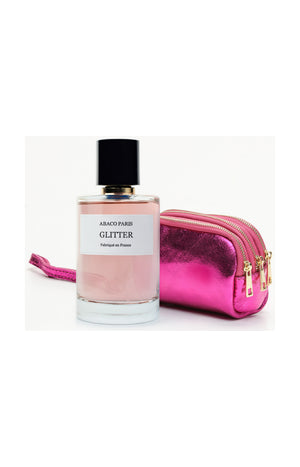 Coffret porte-monnaie Glitter Eau de parfum - Floral gourmand - Femme - 100 ml