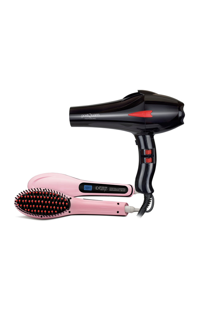Pack Pro Sèche-Cheveux + Brosse Lissante