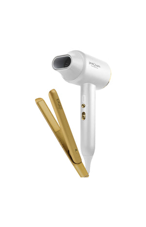 Pack Veloce Ionic Blue W + Mini Lisseur USB Gold