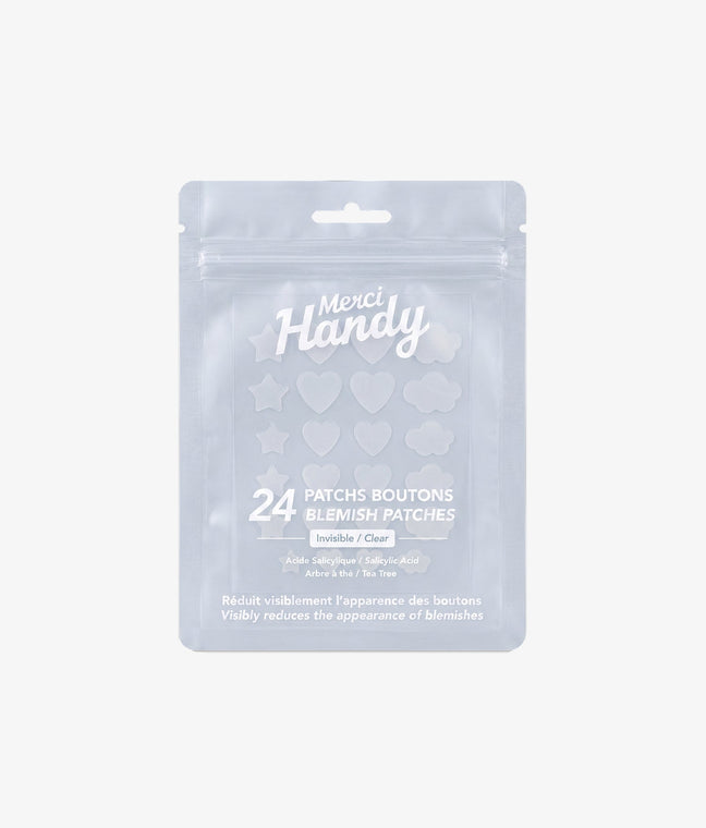 24 Patchs Boutons Invisibles