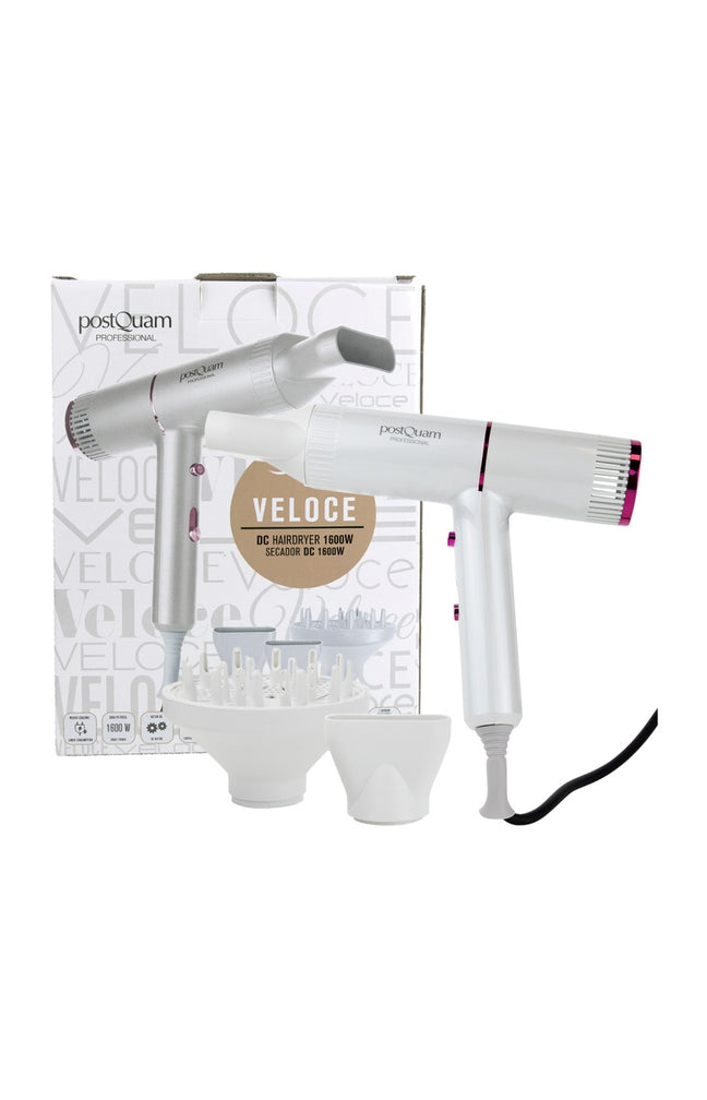Sèche-Cheveux Veloce 1600W Moteur DC