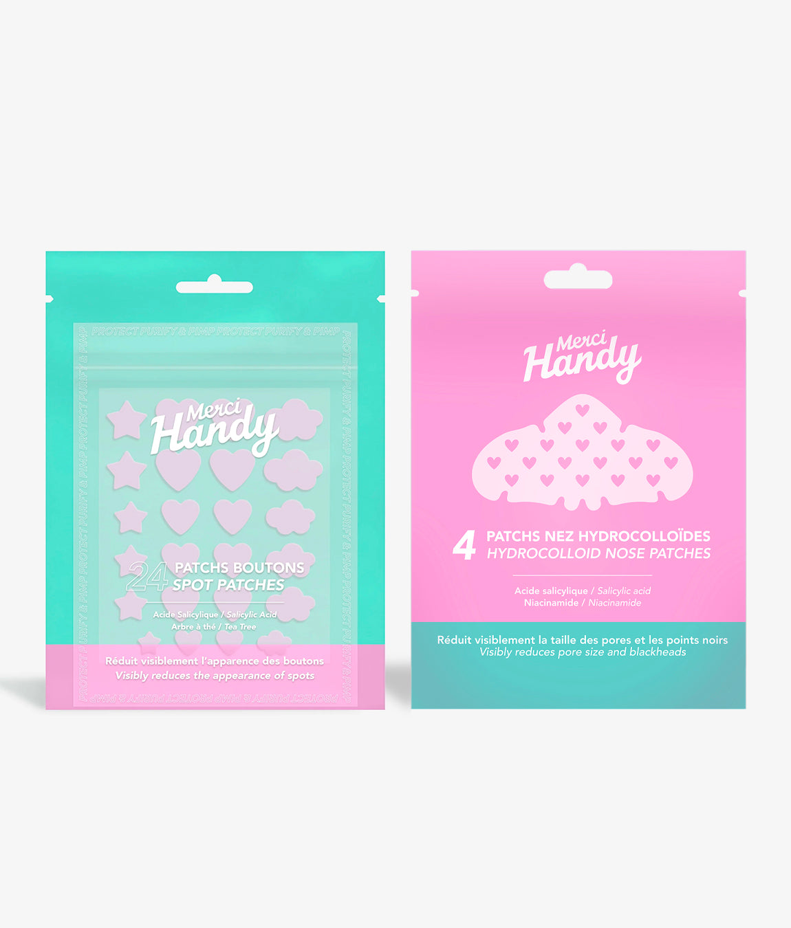 DUO Patchs Nez + Boutons
