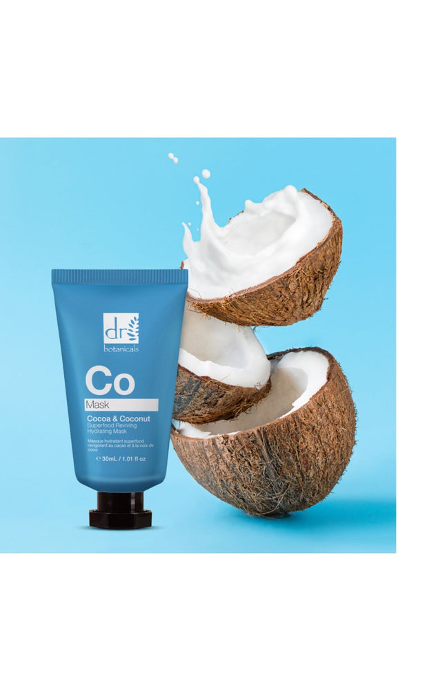 Masque revitalisant & nourrissant - Beurre de cacao & huile de coco - 30 ml