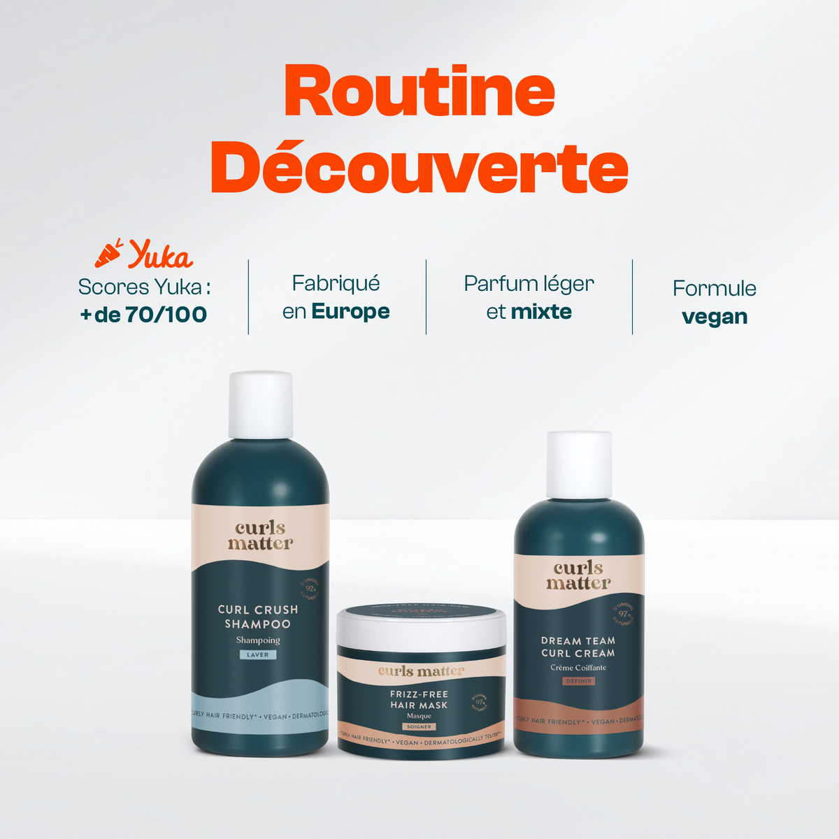 Routine découverte - Curls Matter