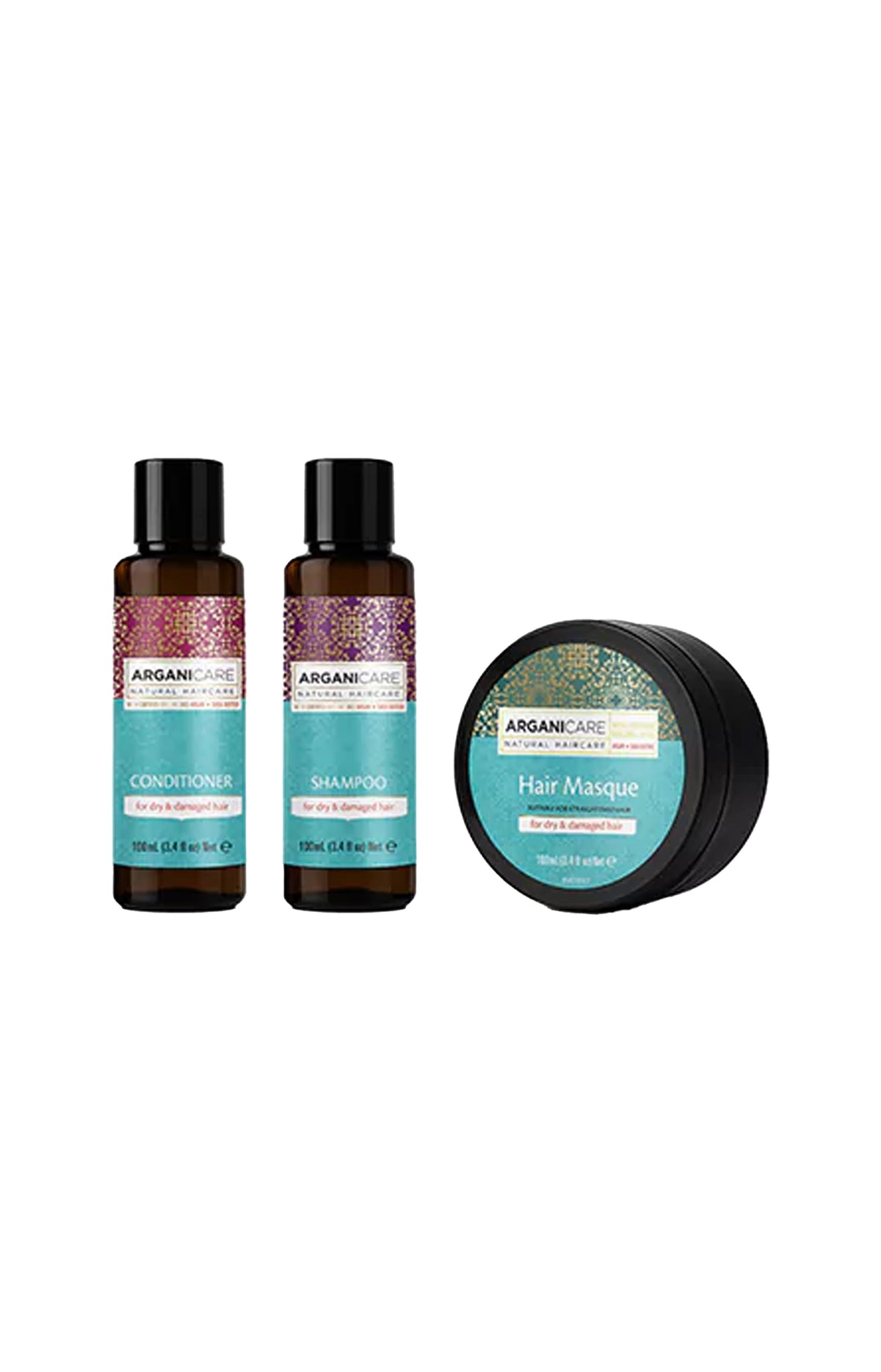 Routine format voyage - Nutrition intense - Argan - Cheveux - 3 produits