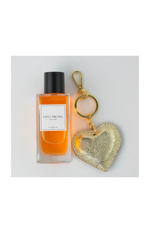 Coffret porte-clés doré Saint Michel Eau de parfum - Aromatique boisé - Femme