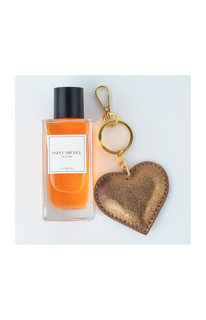 Coffret porte-clés bronze Saint Michel Eau de parfum - Aromatique boisé - Femme