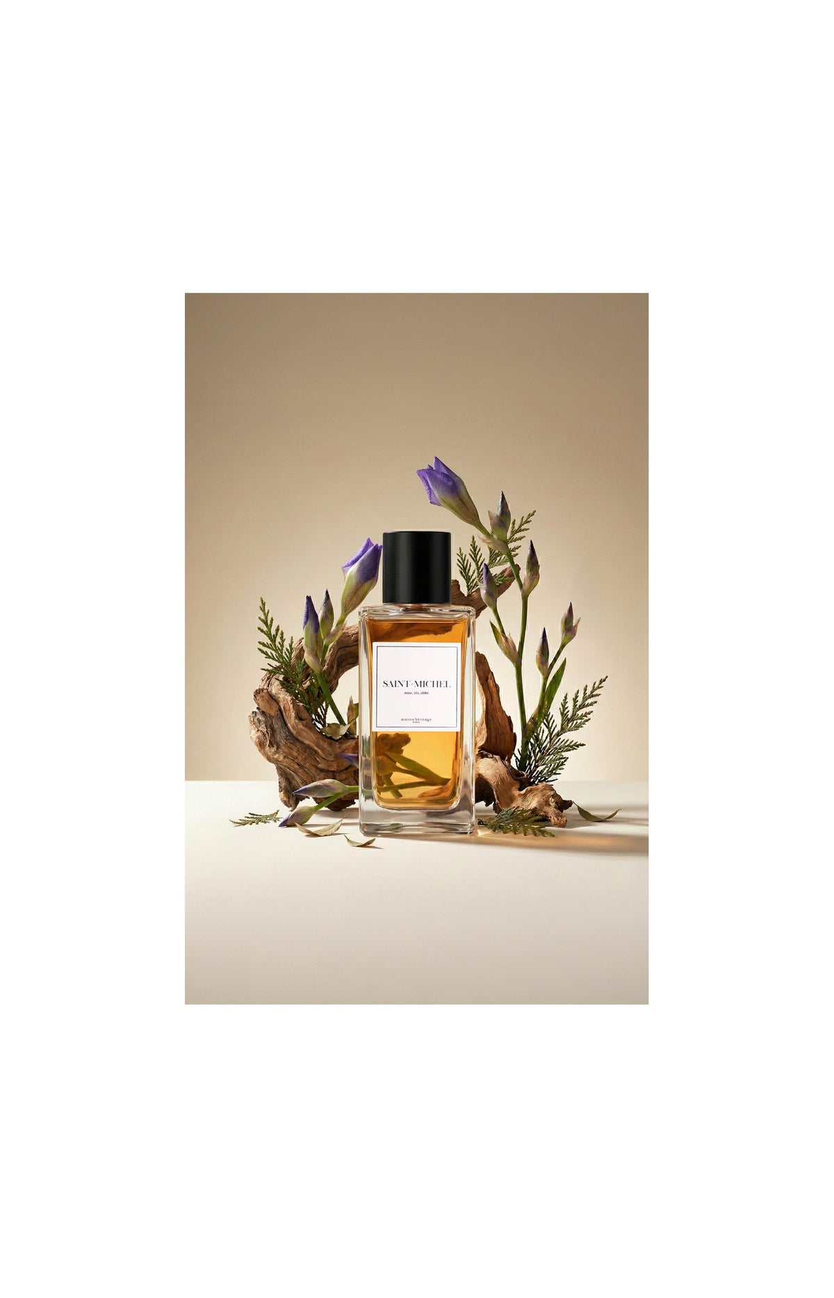 Coffret porte-clés argenté Saint Michel Eau de parfum - Aromatique boisé - Femme