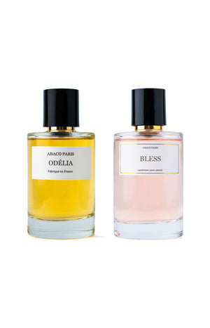 Coffret Odelia & Bless Eaux de parfum - Floral fruité & floral chypré - Femme - 2 x 100 ml