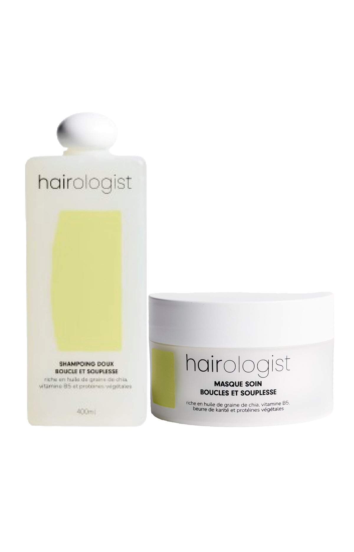 Shampoing & Masque Doux - Boucle & Souplesse - Hairologist