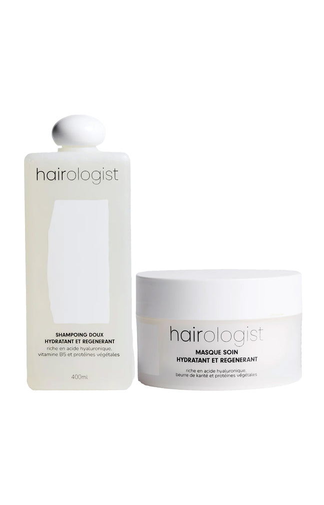 Shampoing & Masque Doux - Hydratant & Régénérant - Hairologist