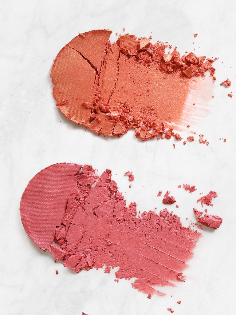 Textures des blush 