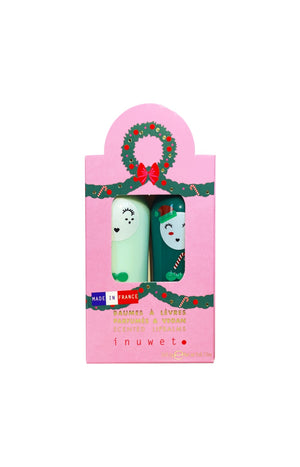 Coffret baumes à lèvres parfumés - Cerise & pomme - 2 produits