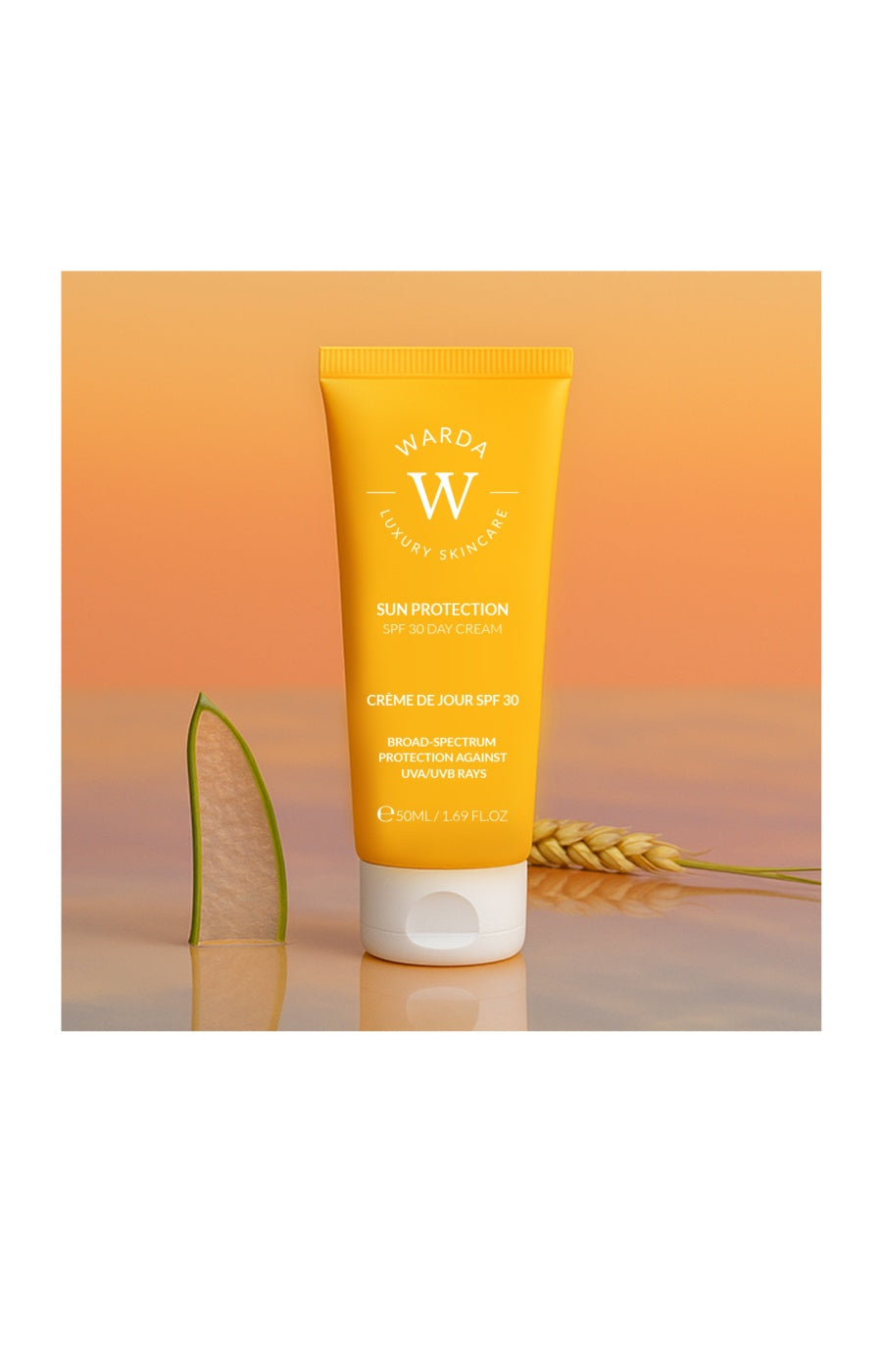 Crème de jour hydratante SPF30 - Acide hyaluronique & panthénol - 50 ml
