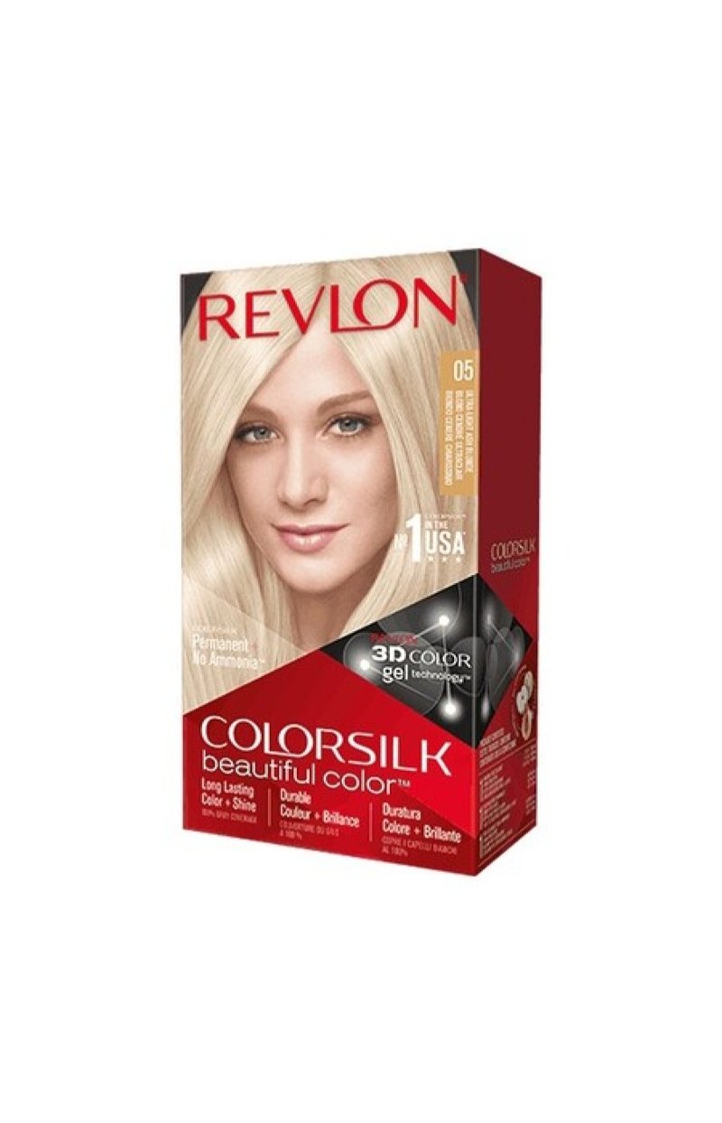 2 colorations permanentes - Colorsilk - 05 Blond Cendré Ultra-Clair