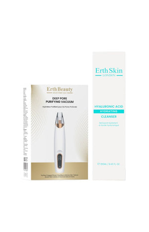 Aspirateur points noirs & nettoyant acide hyaluronique