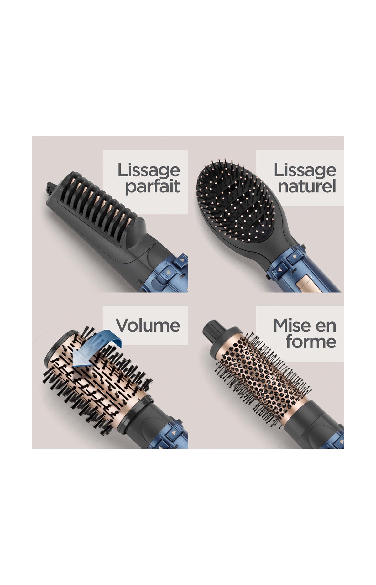 Brosse soufflante rotative - Style Pro - 1000 W