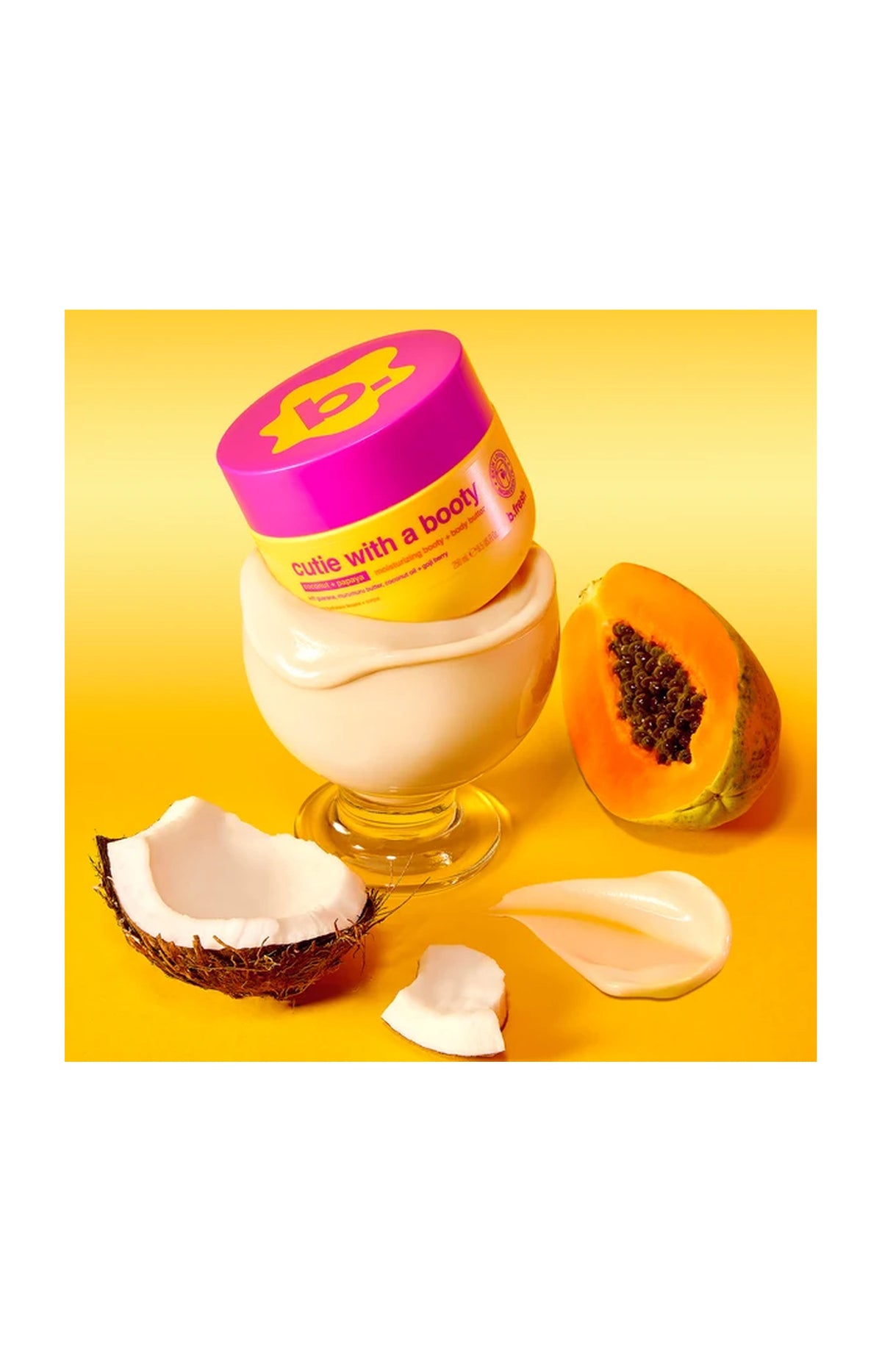 Beurre hydratant - Coco & papaye - Corps & fesses - 250 ml