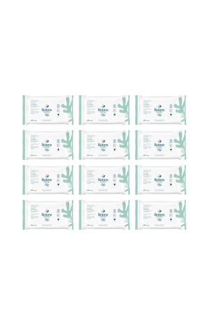 Lingettes nettoyantes à l'eau bio - Visage & corps - Bébé - 12 x 54 unités