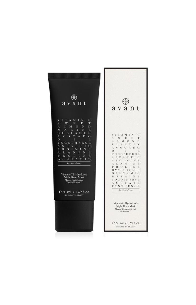 Masque de nuit régénérant - Vitamine C & acide hyaluronique - 50 ml