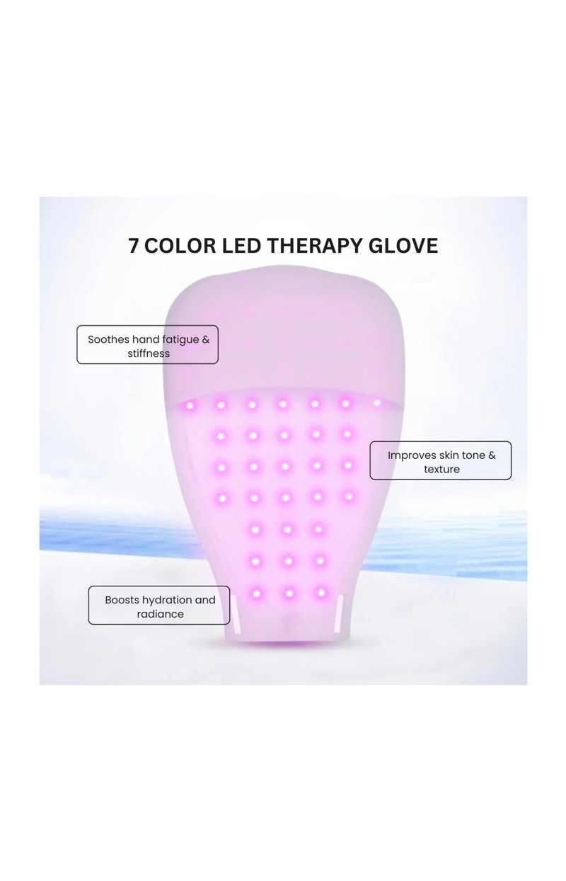 Gants de luminothérapie LED