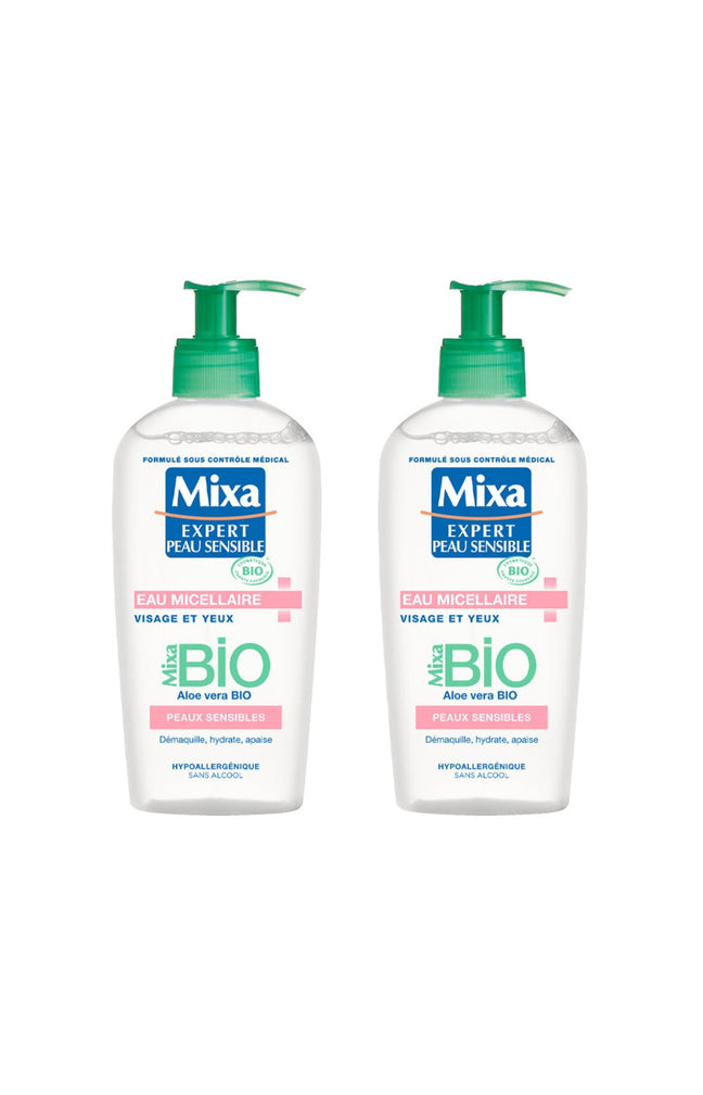 Eaux micellaire bio - Aloe vera - Peaux sensibles - 2 x 200 ml