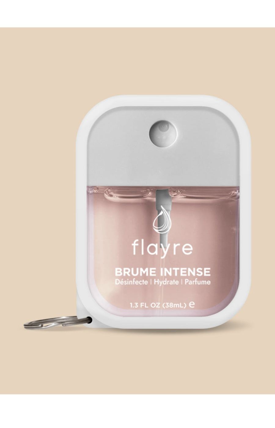 Etui à spray désinfectant - Blanc