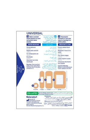 Pansements waterproof - Universal - 20 unités