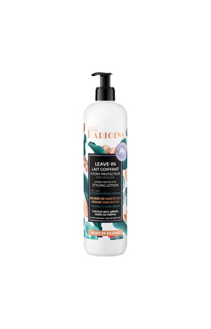 Lait coiffant hydratant - Glycérine, karité bio & kératine - Cheveux secs, abîmés ou crépus - 500 ml