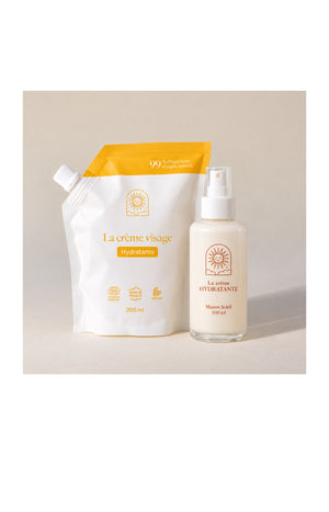Crème visage hydratante bio & recharge