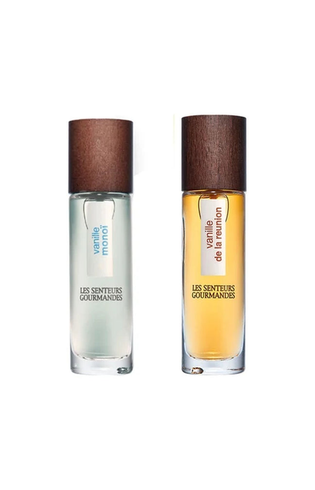 Eaux de parfum - Vanille de la réunion & Monoï - Floral - 2 x 15 ml
