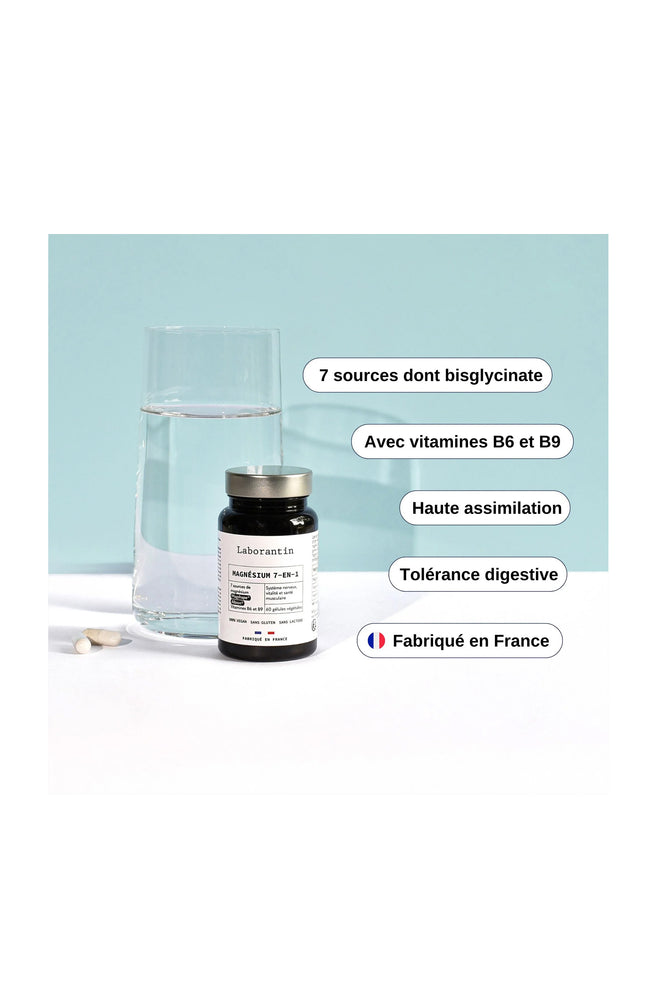 Magnésium 7-en-1 - 1 mois