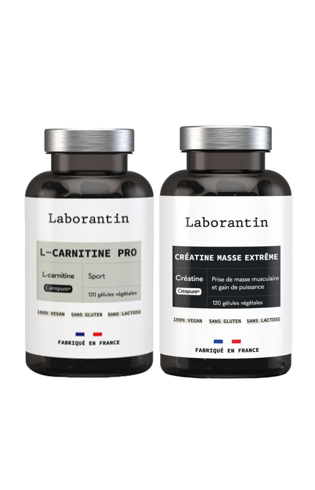 Pack sport - Carnitine & créatine - Femme - 2 produits