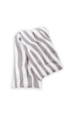 Serviette rechauffable - Zèbre