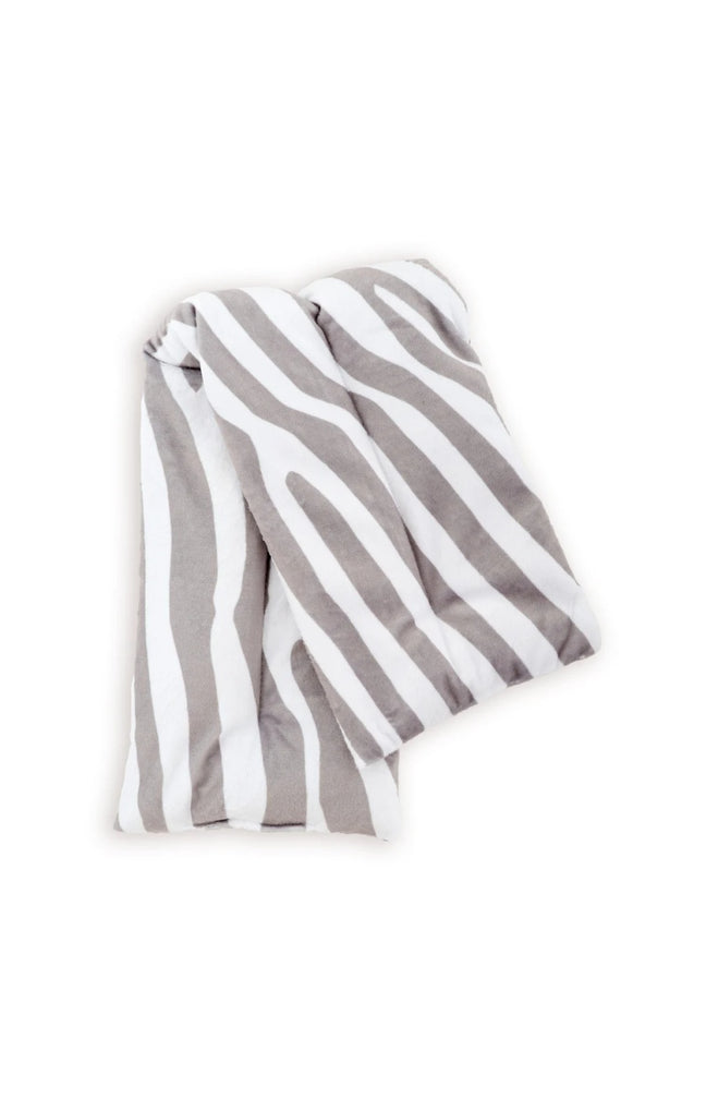 Serviette rechauffable - Zèbre