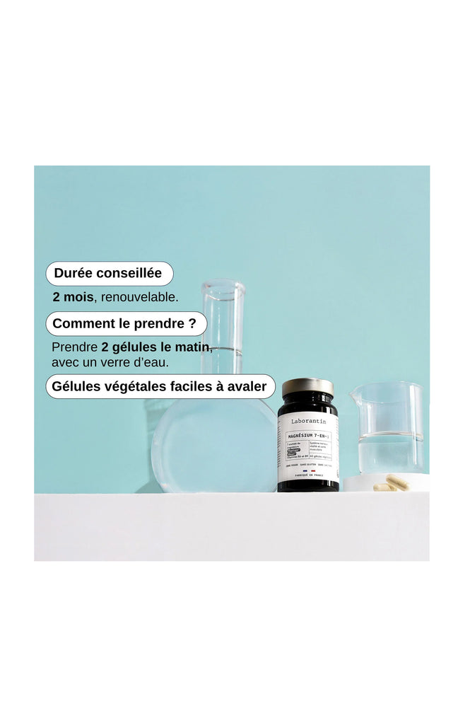 Magnésium 7-en-1 - 1 mois